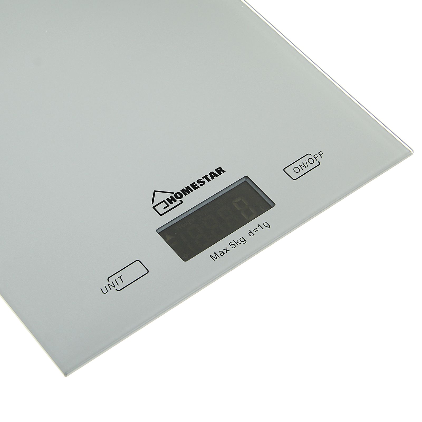 Весы кухонные Luazon Home HS-3006 электронные до 5 кг серебристые - фото 2