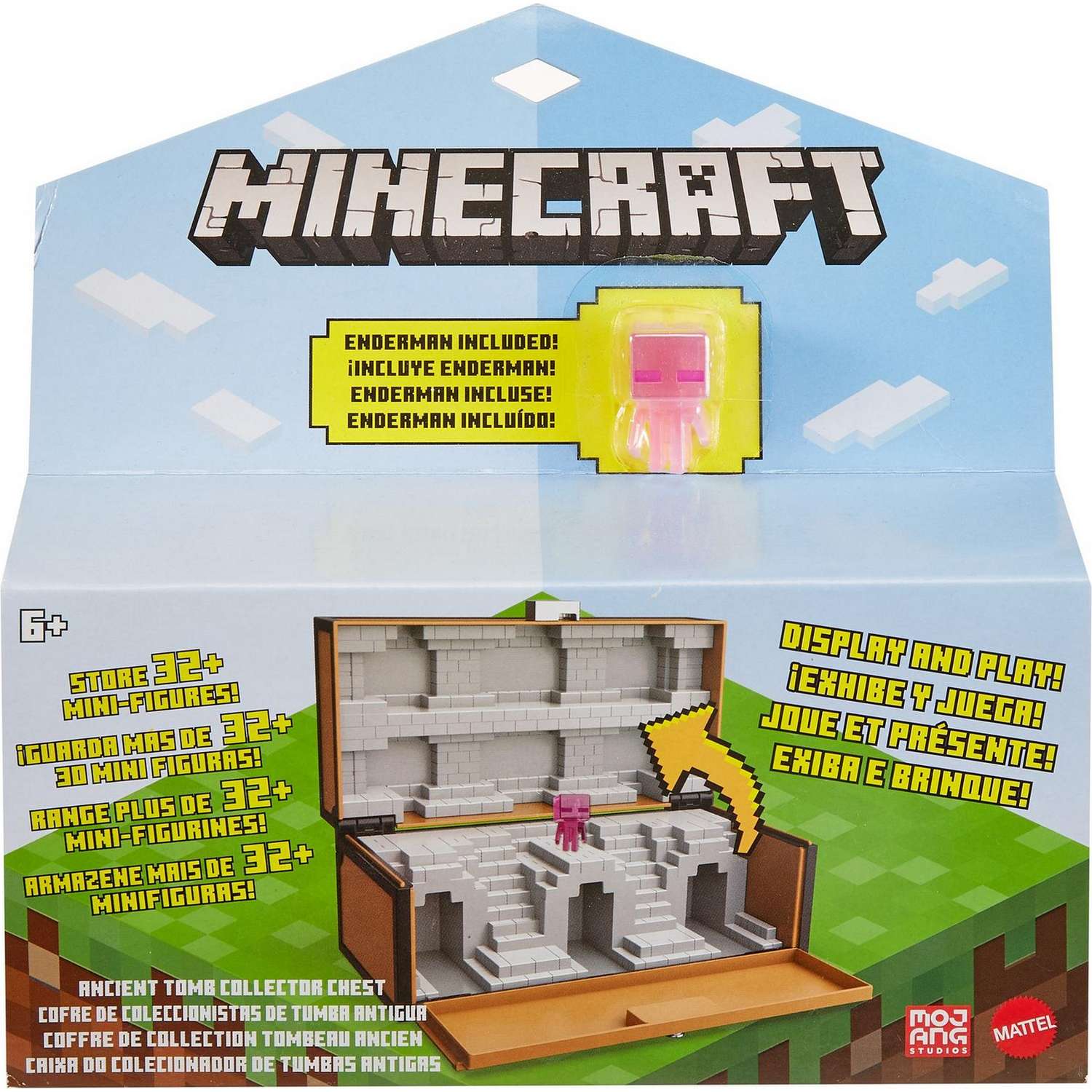Кейс коллекционера Minecraft для мини фигурок с чипом GTP32 - фото 2