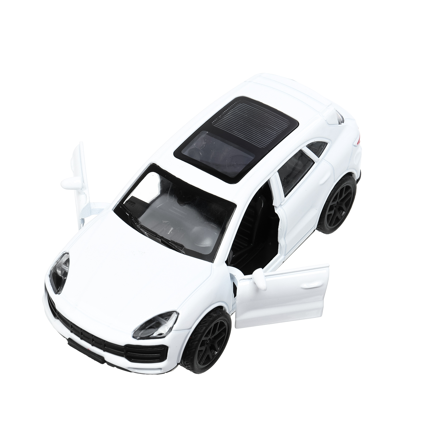 Автомобиль Huada Toys Porsche Сayenne белый 385236 - фото 11