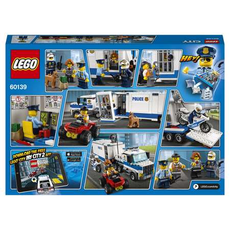 Конструктор LEGO City Police Мобильный командный центр (60139)