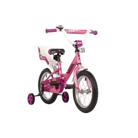 Велосипед 14 MAPLE розовый NOVATRACK тормоз ножной