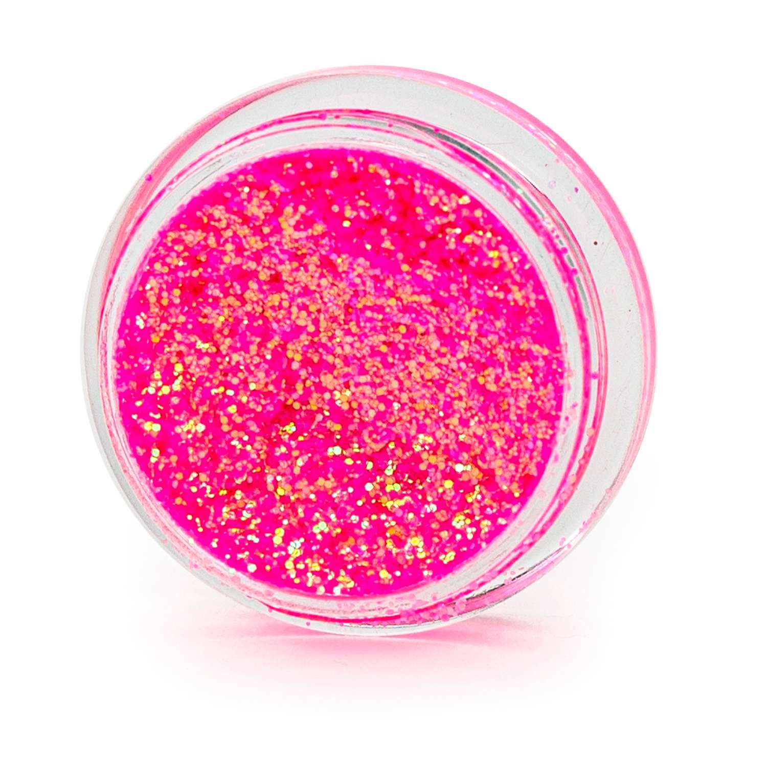 Глиттер-гель Glitter Things для макияжа лица и тела Розовый неон 5 мл - фото 2