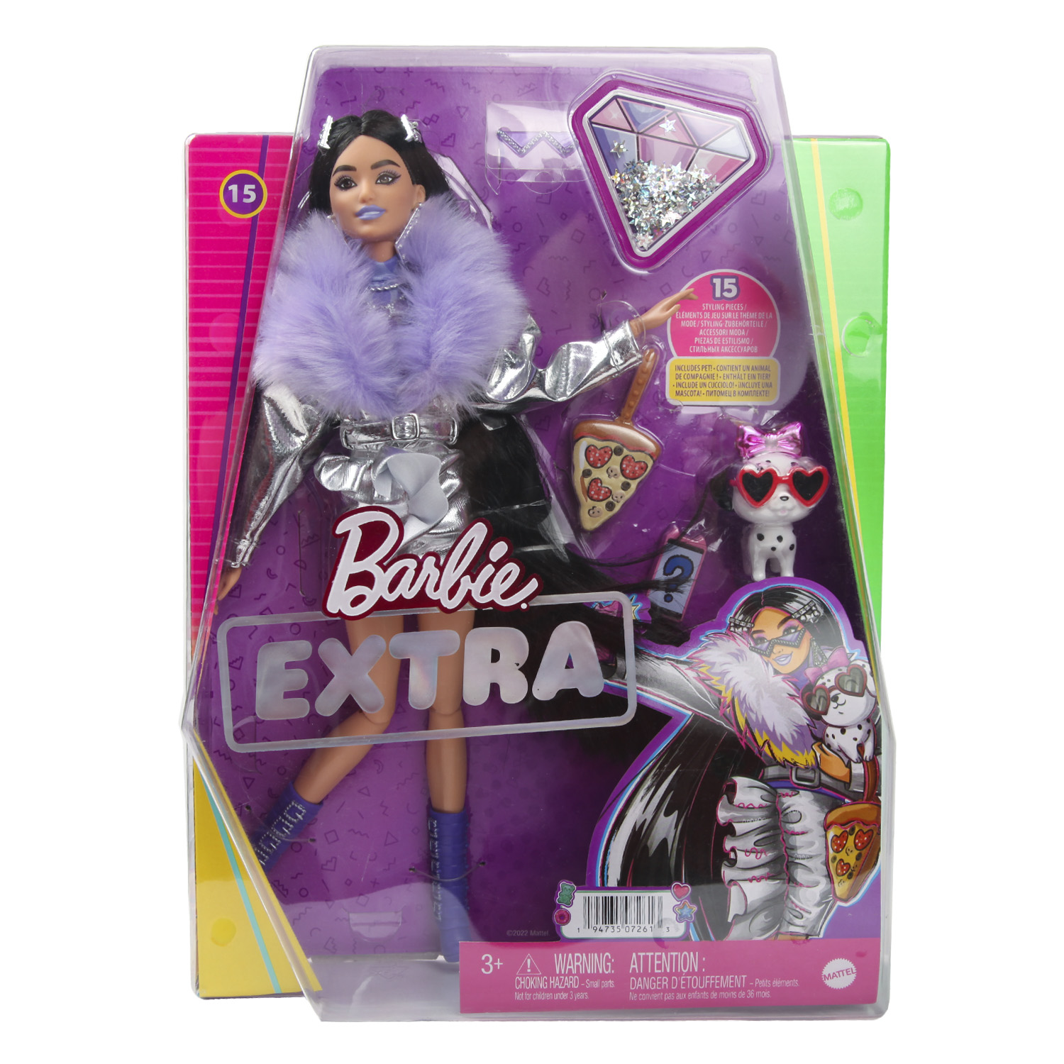 Кукла Barbie Экстра с черными волосами 57138416 57138416 - фото 4