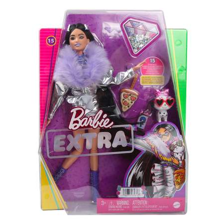 Кукла Barbie Экстра с черными волосами 57138416