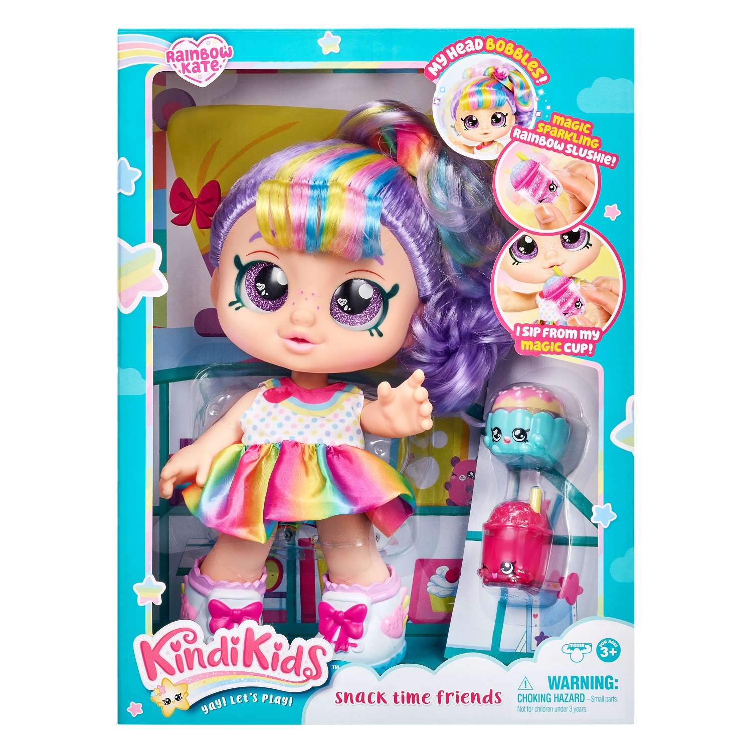 Набор игровой KindiKids Кукла Рэйнбоу Кейт с аксессуарами 38722 38722 - фото 2