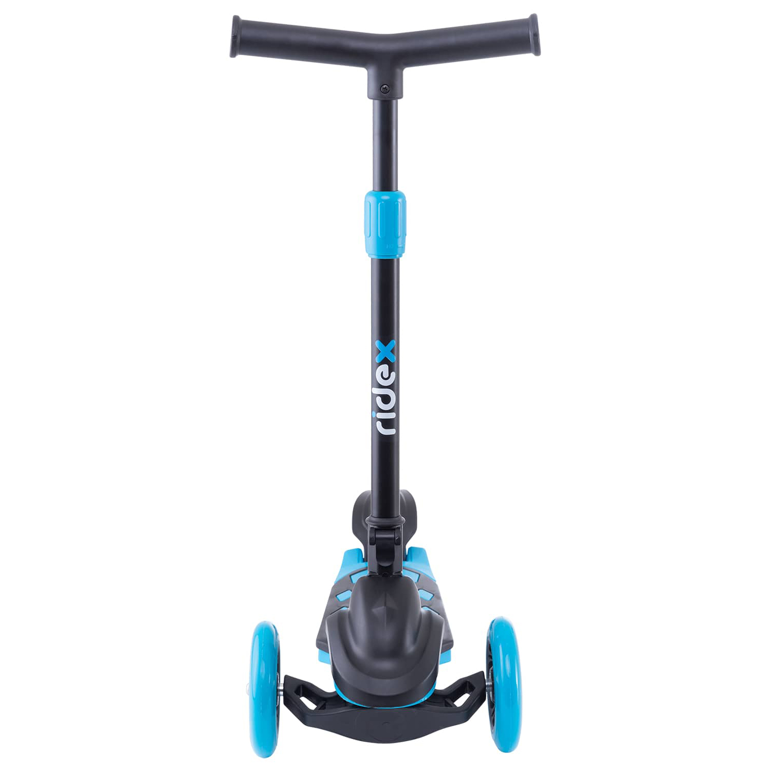 Самокат RIDEX трехколесный 3 wheels scooter Robin 120/80 neon light blue - фото 3