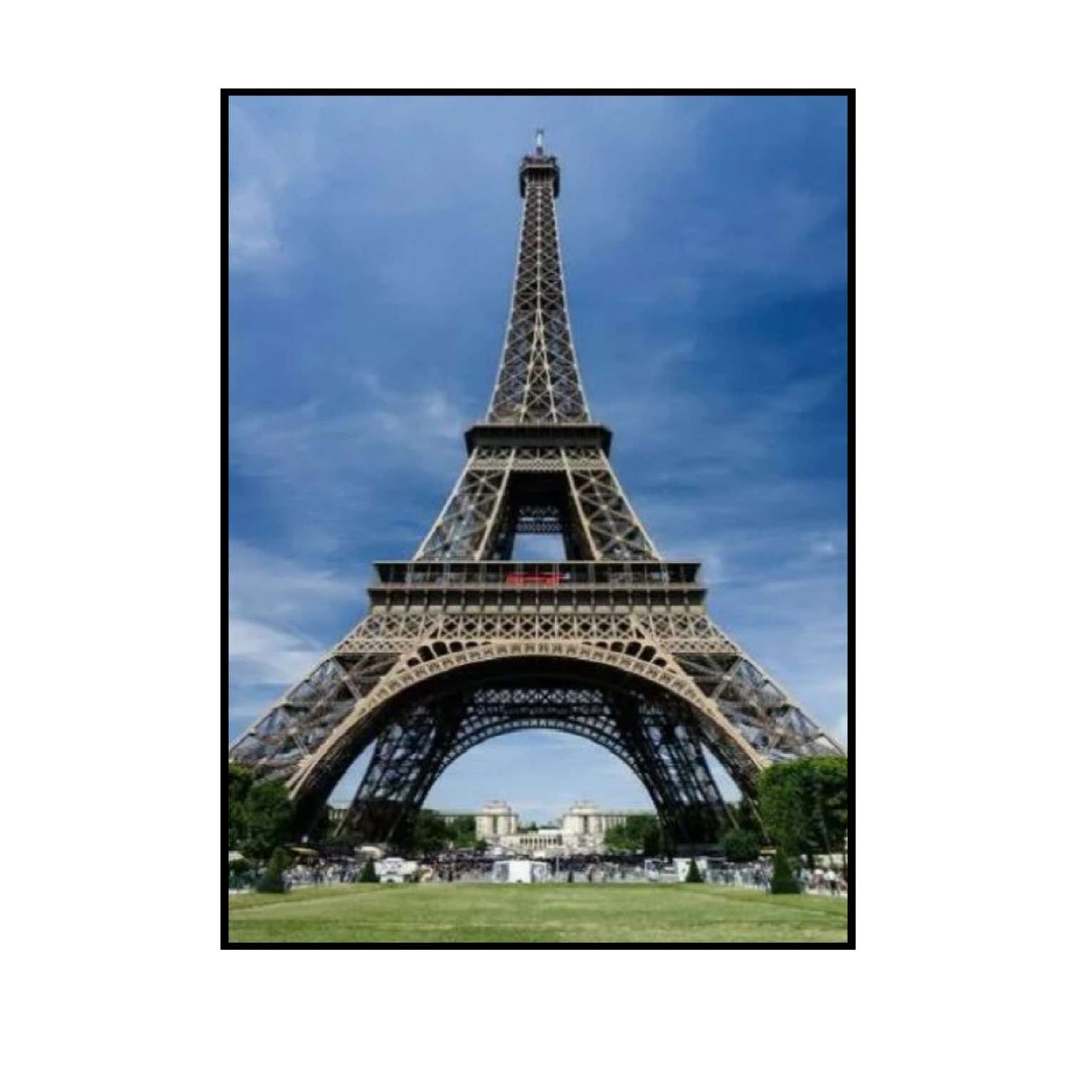 Алмазная мозаика Seichi Эйфелева башня 15х20 см - фото 2