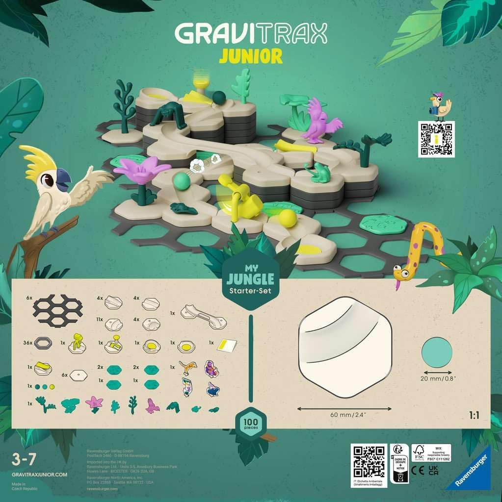 Конструктор Ravensburger GraviTrax Junior джунгли - фото 4