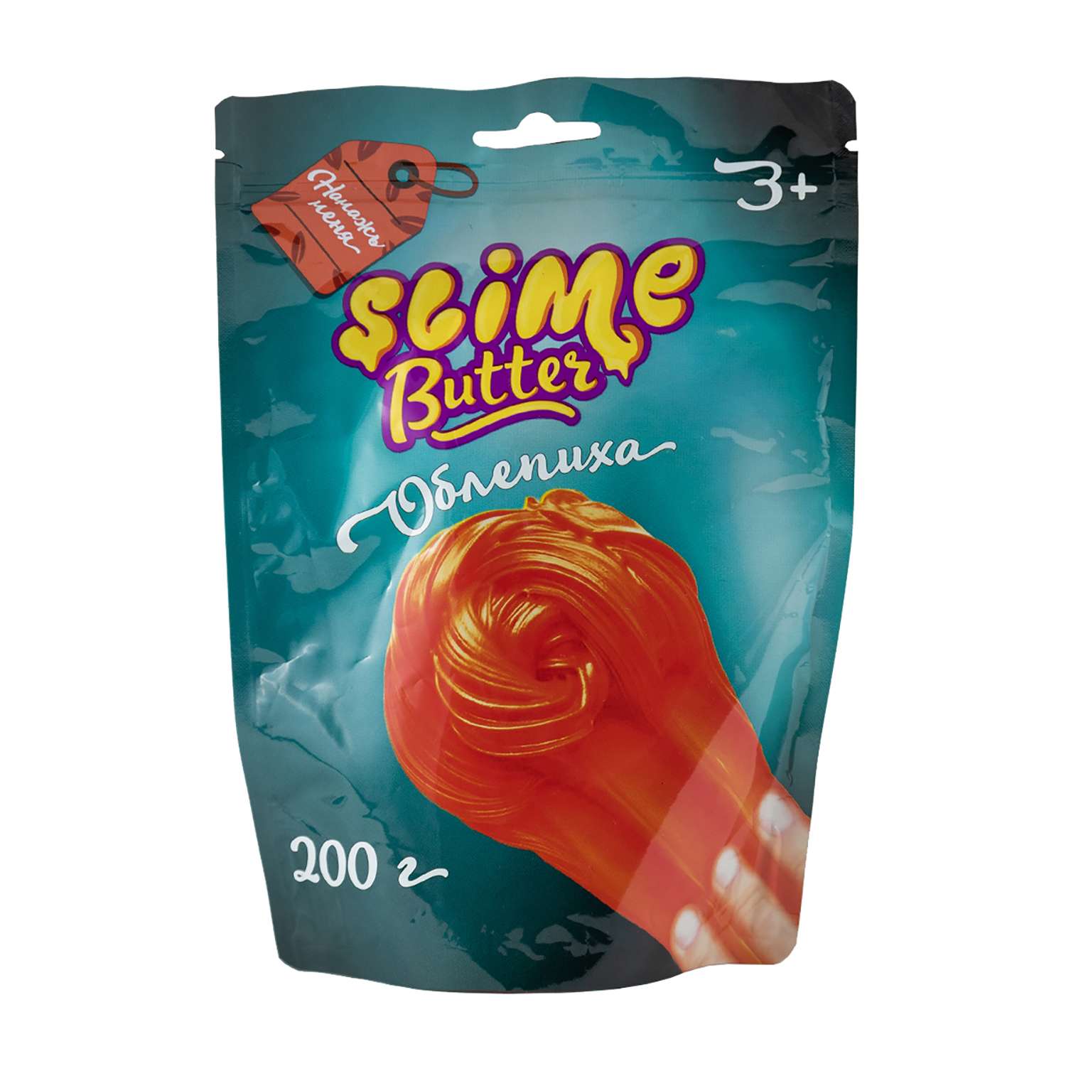 Лизун Slime Ninja Butter аромат облепихи 200г SF02-M - фото 1