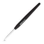 Крючок для вязания Prym SOFT с мягкой ручкой алюминиевый 4 мм 14 см 195176