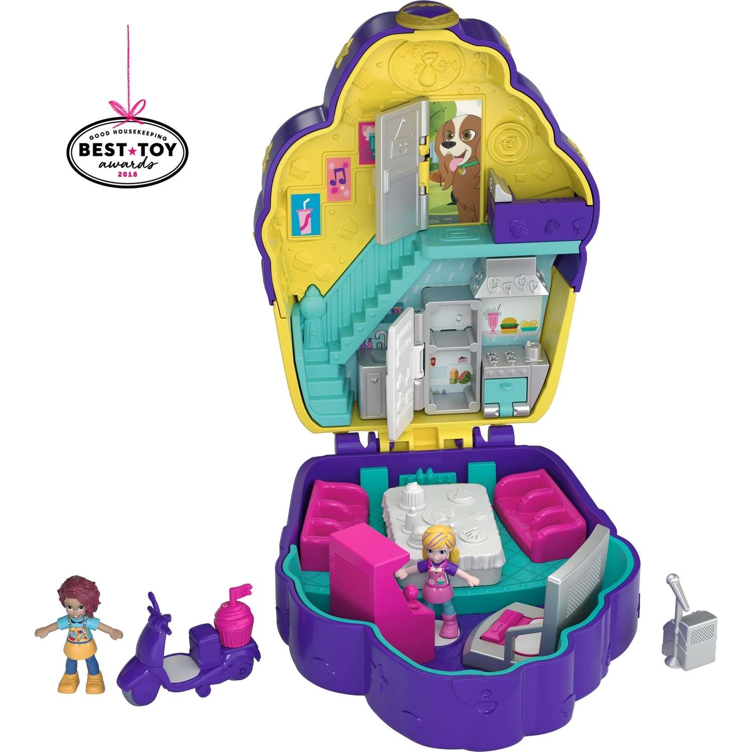 Набор игровой POLLY POCKET Сладкое угощение компактный FRY36 FRY35 - фото 6