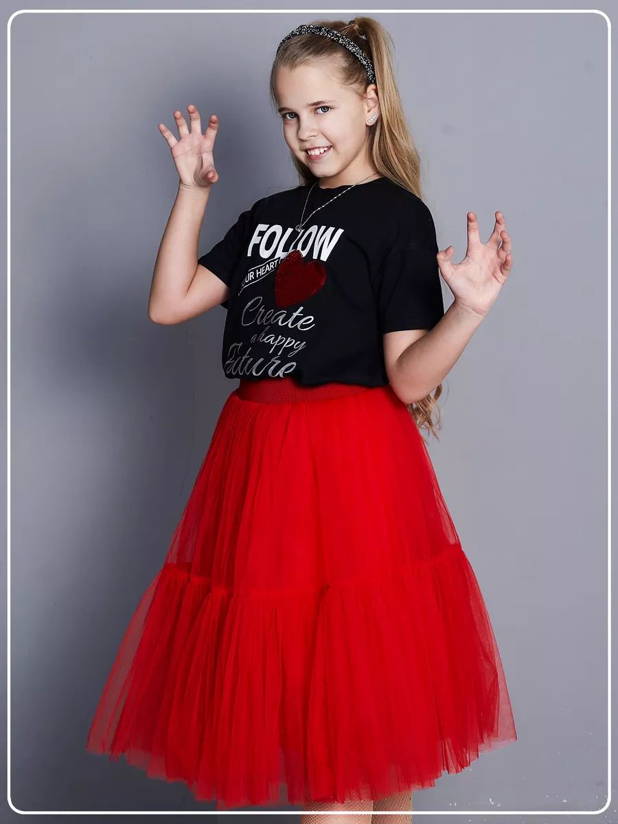 Юбка DALLINA Kids UD101 RED - фото 7