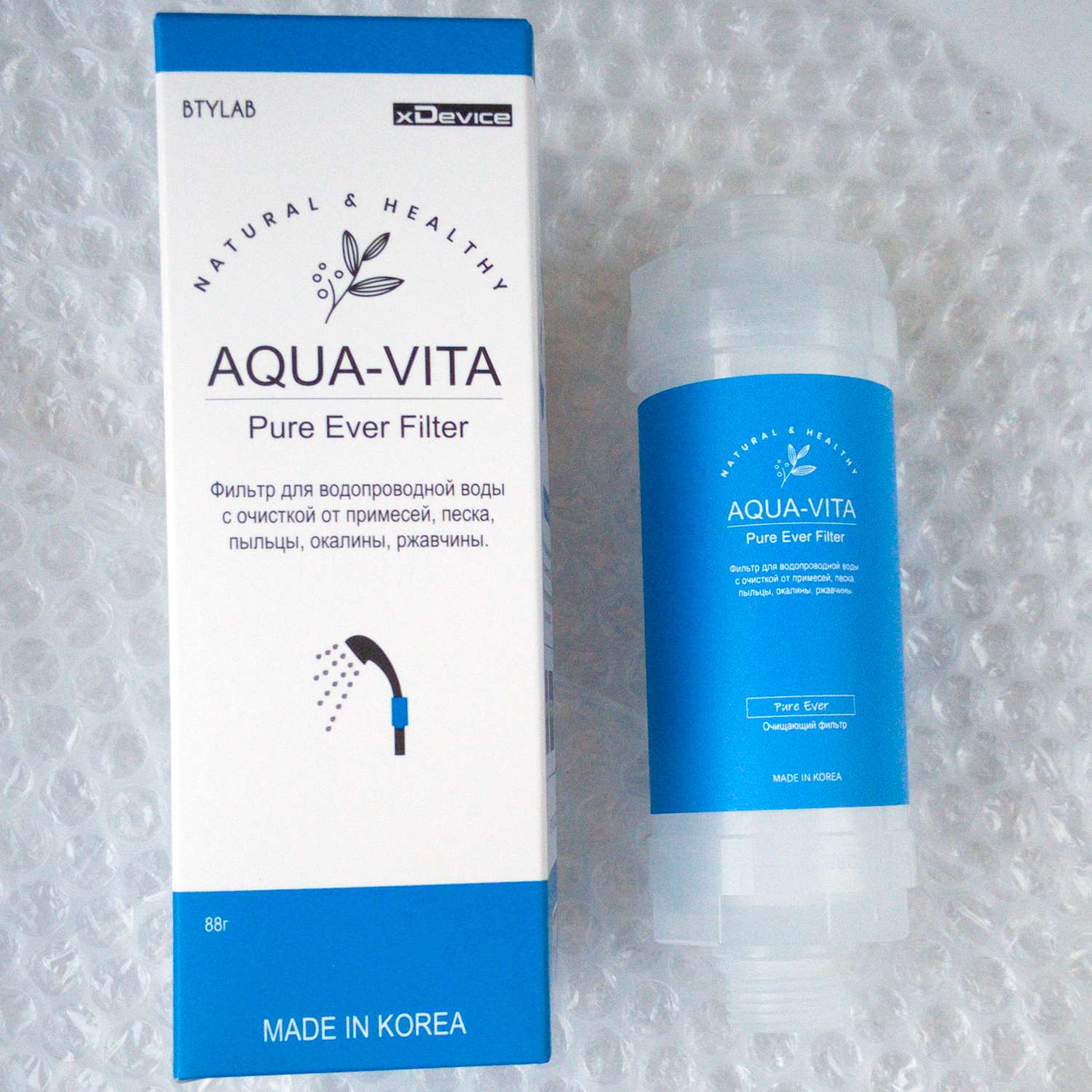 Фильтр для душа Aqua-Vita Очистка от примесей и ржавчины Pure Ever - фото 5