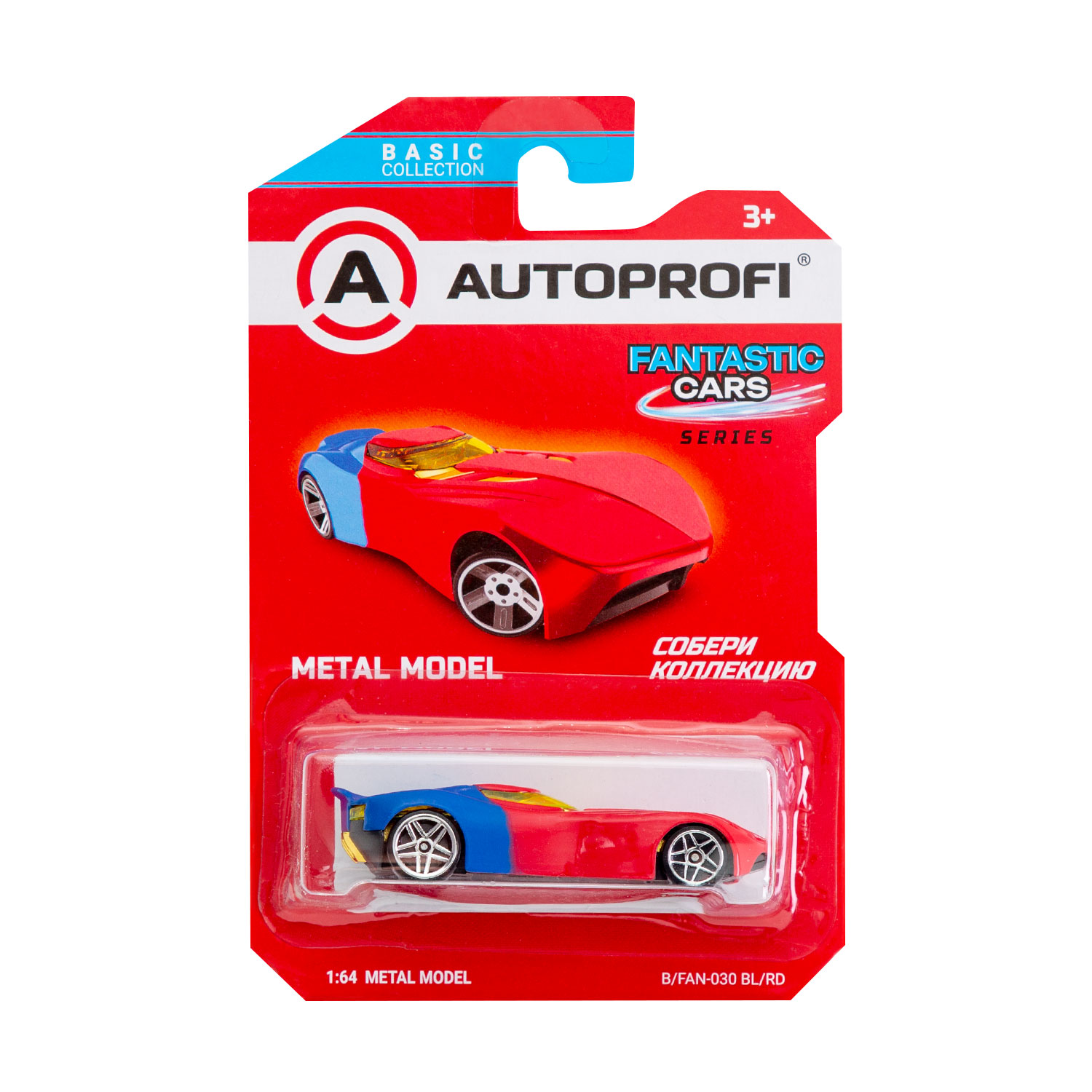 Машинка коллекционная 1:64 Autoprofi Basic серии Fantastic CAR-BASIC-01-TRU в ассортименте CAR-BASIC-01-FAN - фото 31