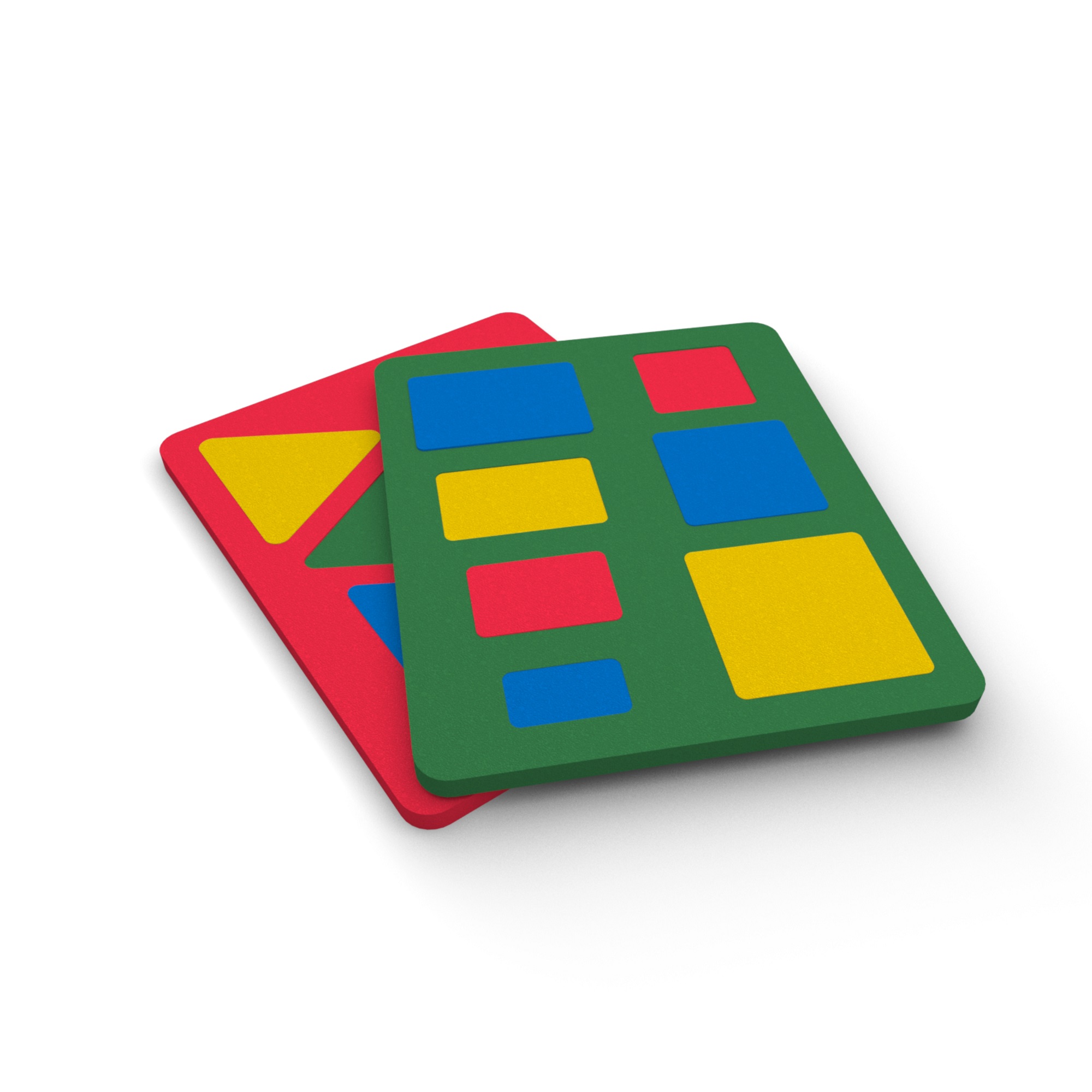 Дидактический материал ElBascoToys набор развивающих карточек Формы и цвета - фото 2