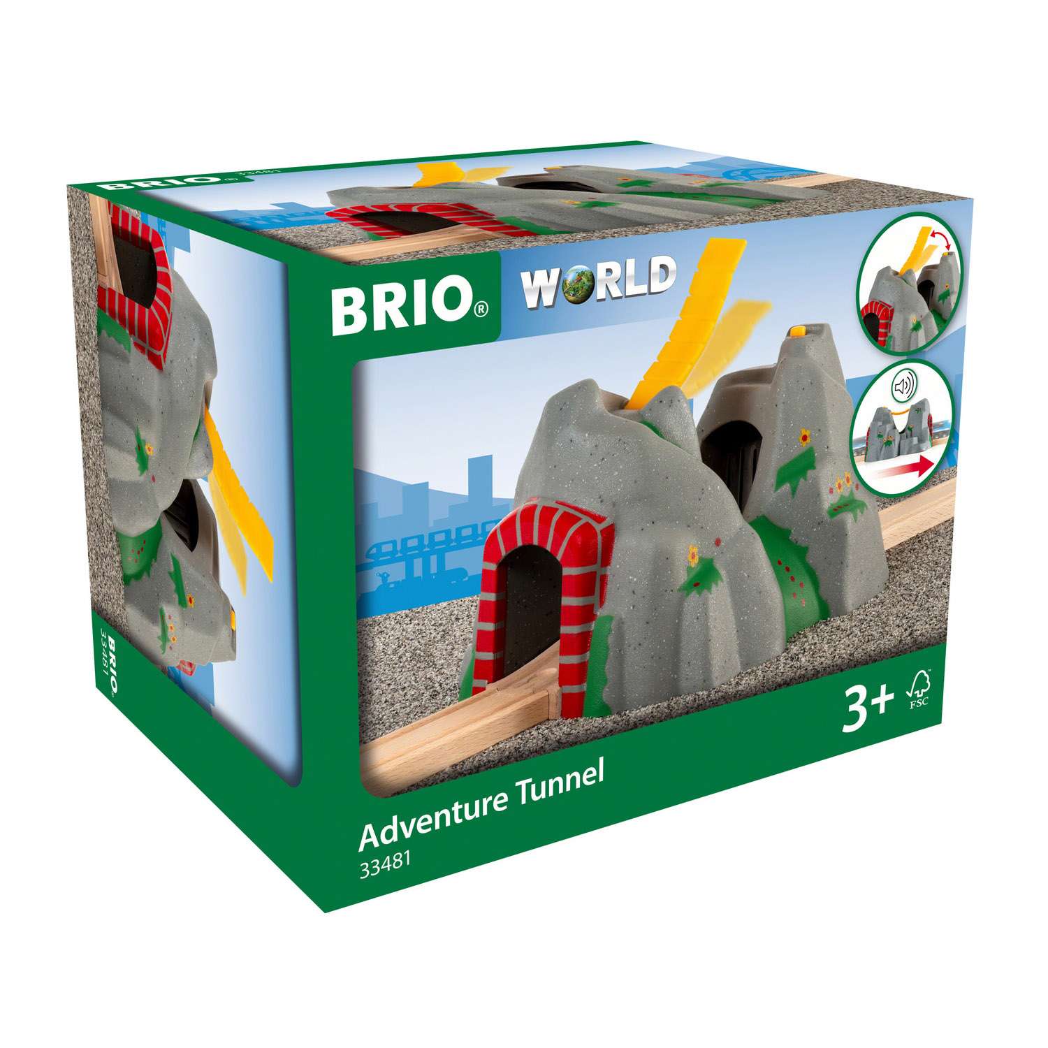 Игровой набор BRIO Тоннель в горе звук на магнитах - фото 11