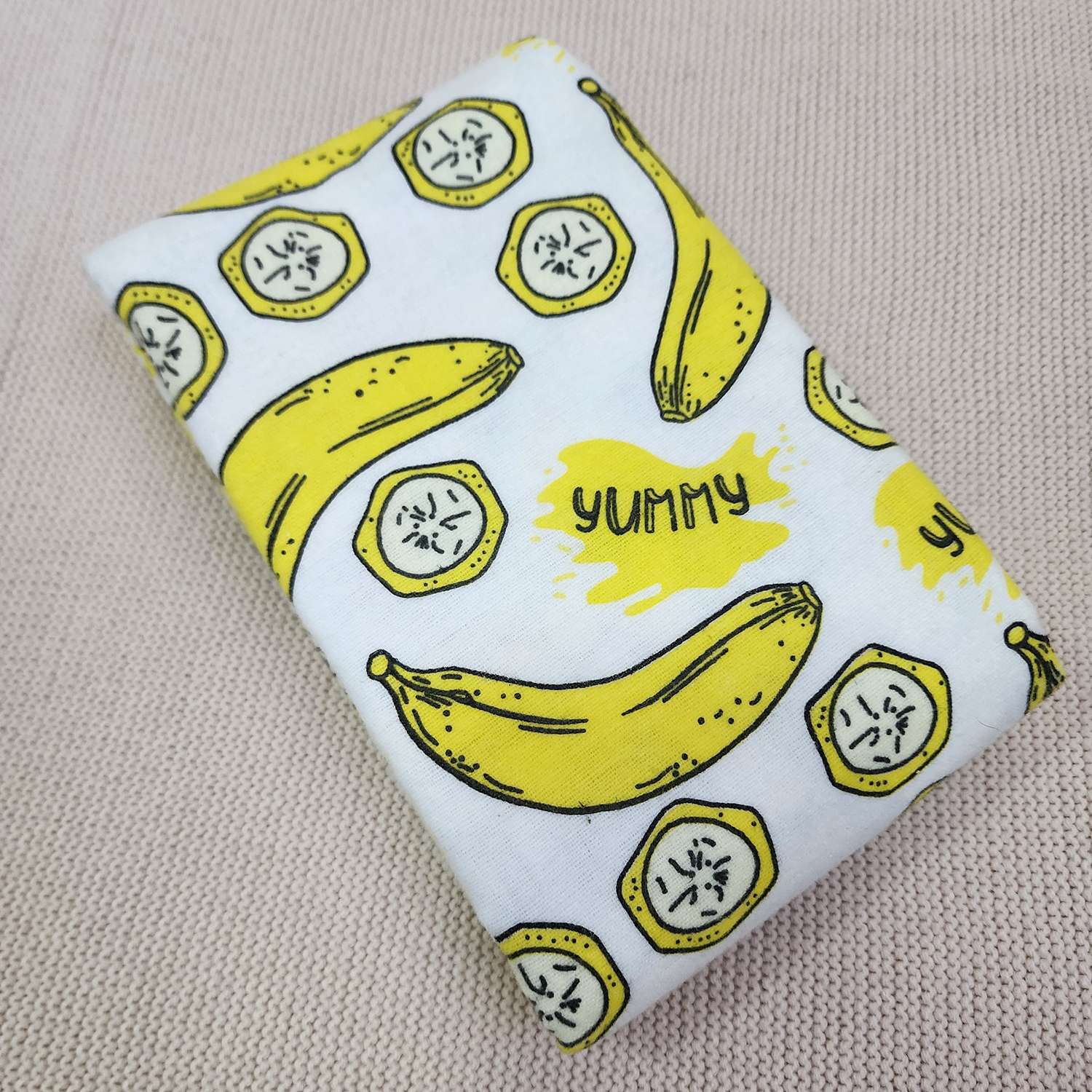 Пеленка Babyton фланелевая Банан - фото 1