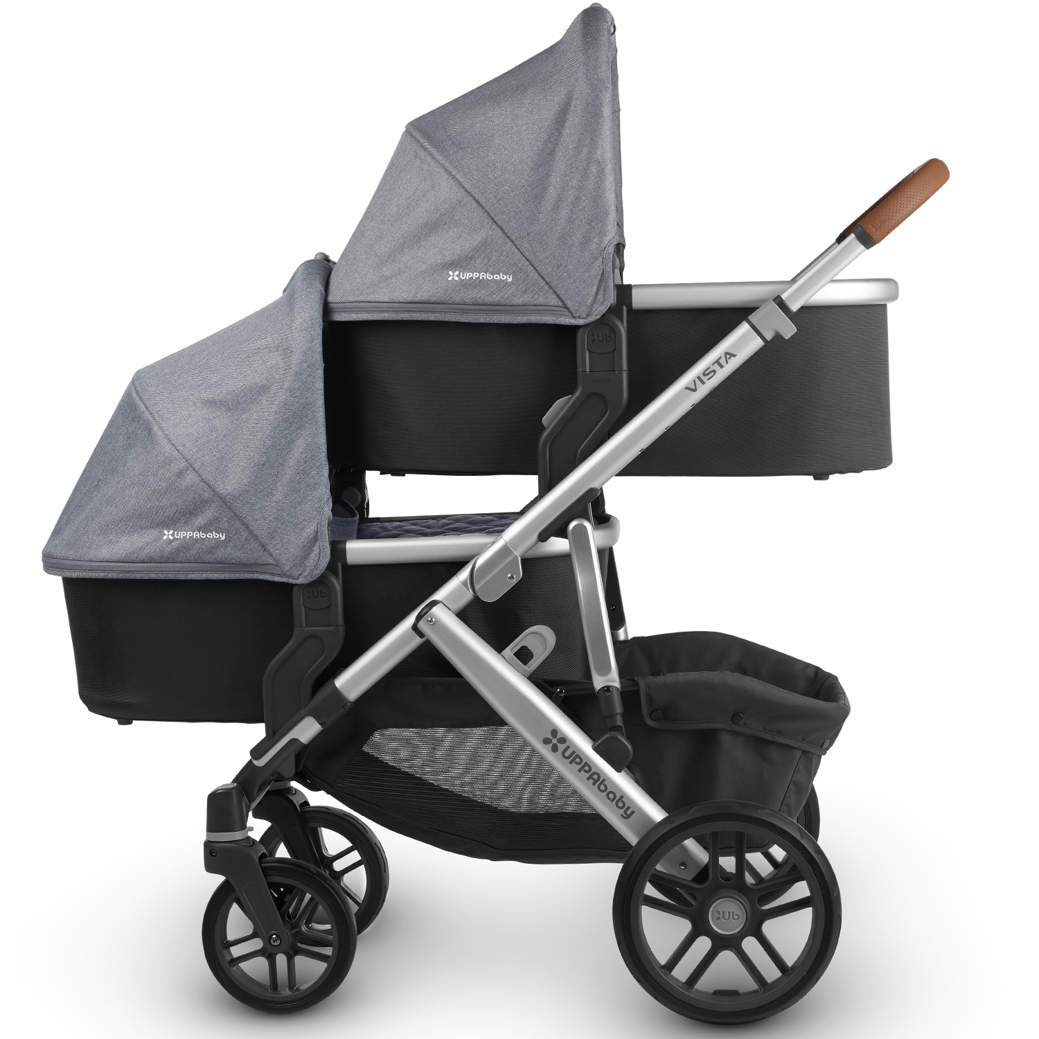 Люлька UPPAbaby Cruz и Vista Grey 0917-BAS-EU-GRG - фото 6