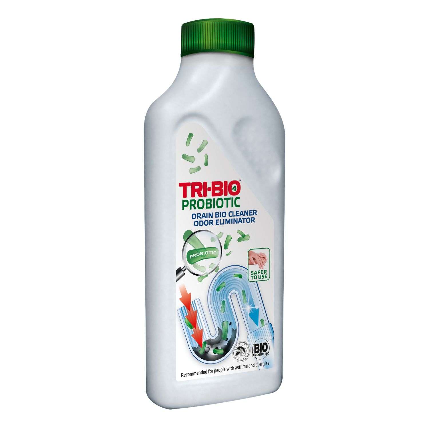 Жидкость TRI-BIO Пробиотический эко очиститель труб 420мл - фото 1