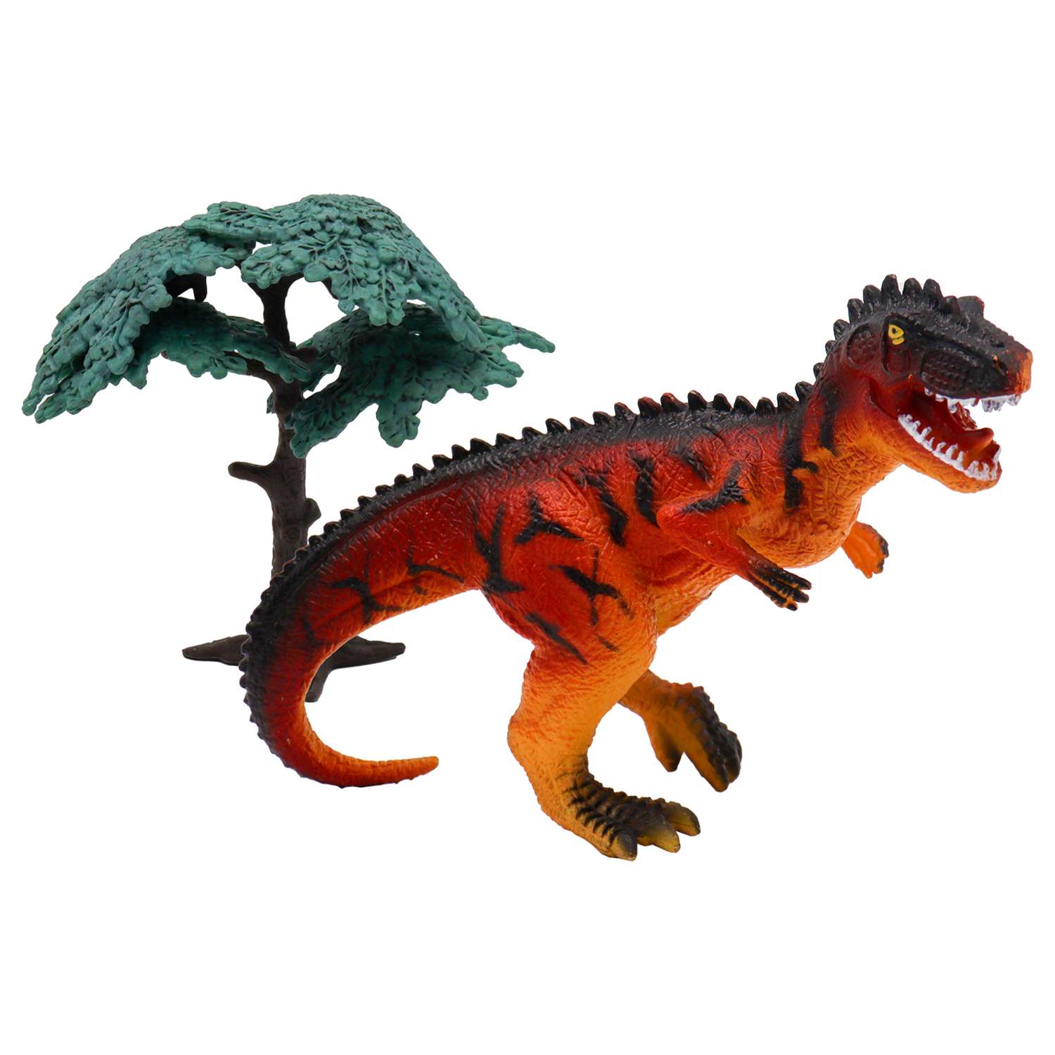 Фигурка Funky Toys Динозавр Тираннозавр Красный-Оранжевый FT2204108 - фото 1