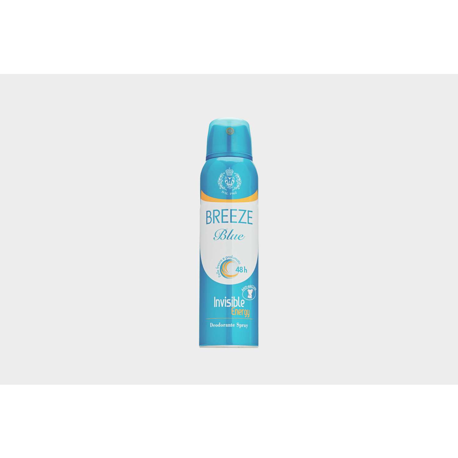 Дезодорант для тела BREEZE в аэрозольной упаковке BLUE 150мл - фото 1