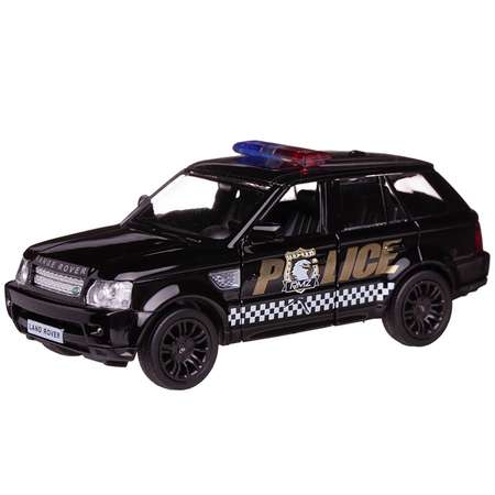 Машина металлическая Uni-Fortune полиция Land Rover Range Rover Sport инерционная двери открываются
