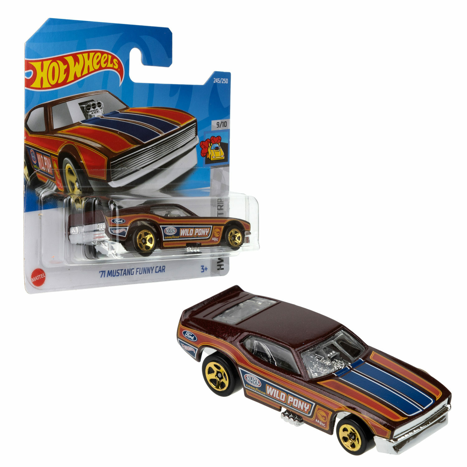 Автомобиль Hot Wheels без механизмов 5785-112 - фото 1