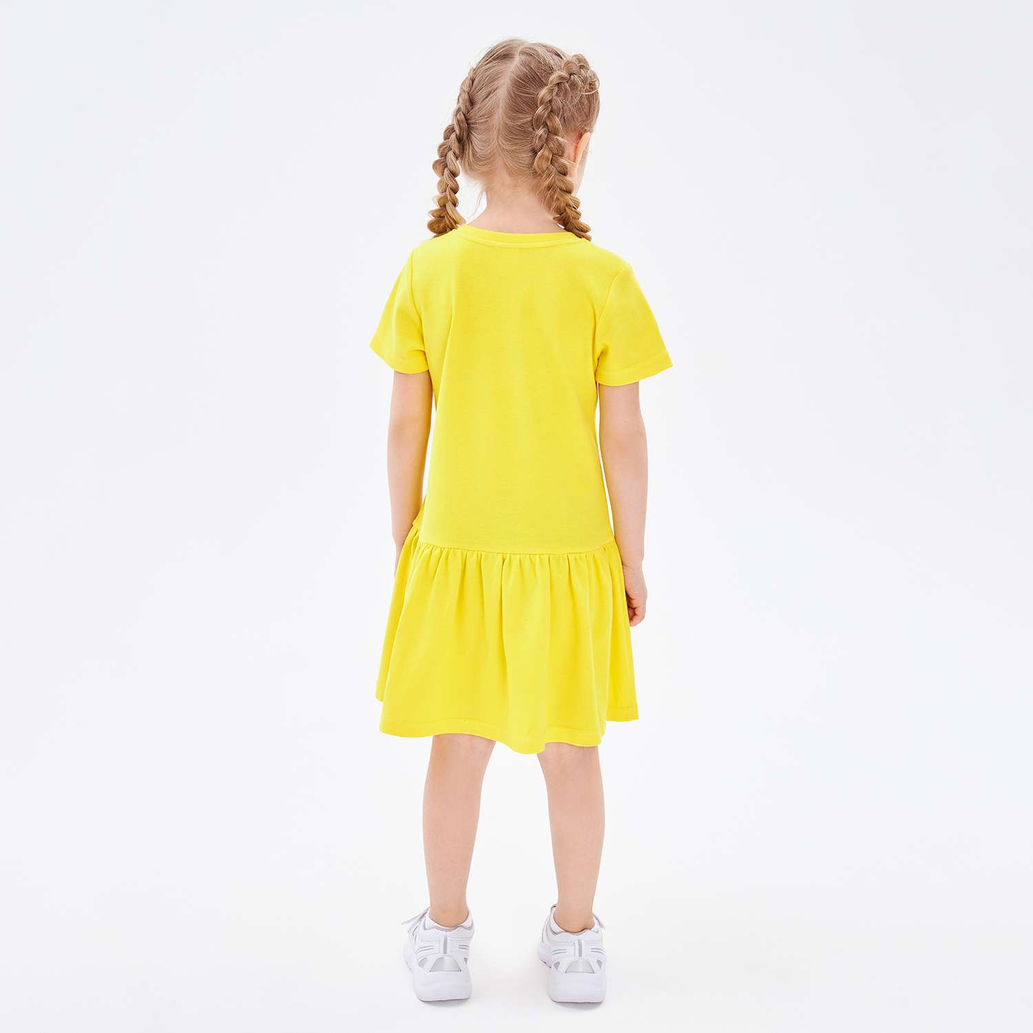 Платье Lucky Child 143-63/желтый/2-12 - фото 2