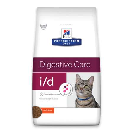 Корм для кошек HILLS 5кг Prescription Diet i/d Digestive Care диетический при расстройствах пищеварения ЖКТ с курицей