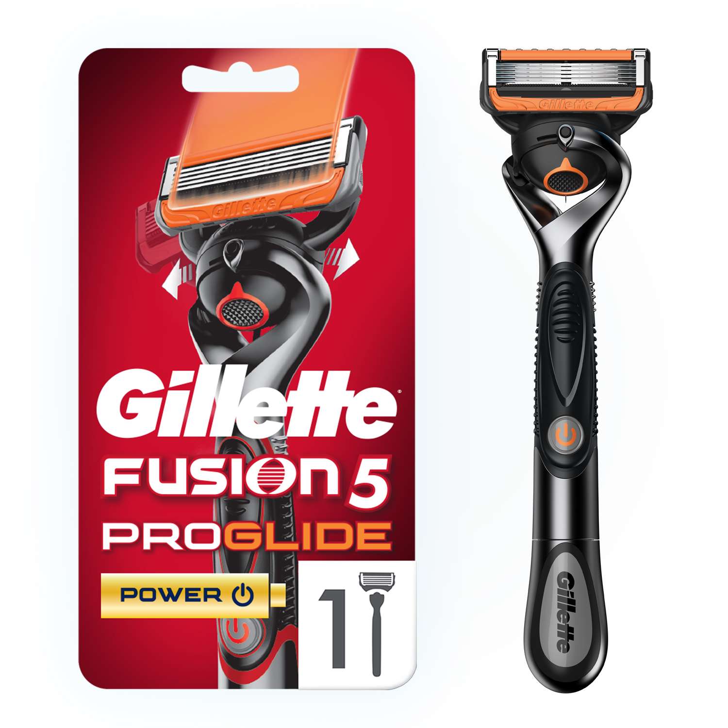 Бритва Gillette Fusion5 ProGlide Power С 1 сменной кассетой - фото 2