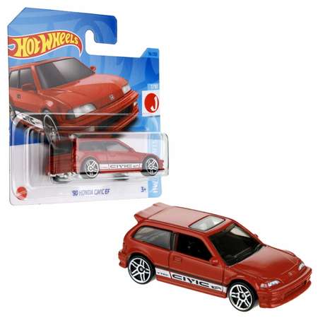 Коллекционная машинка Hot Wheels 90 Honda Civic Ef