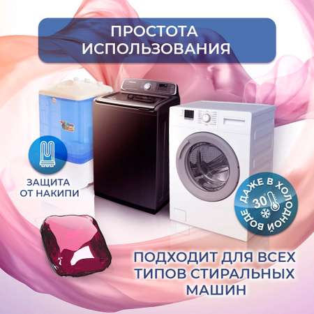 Капсулы для стирки Kaiteki Softener аромат Сакуры 100 шт