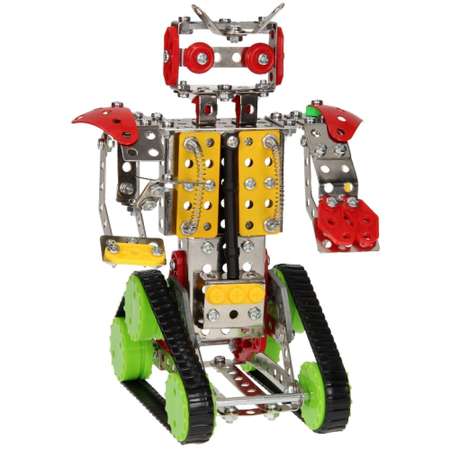 Металлический конструктор JRX construction детская развивающая игрушка Робот сборный