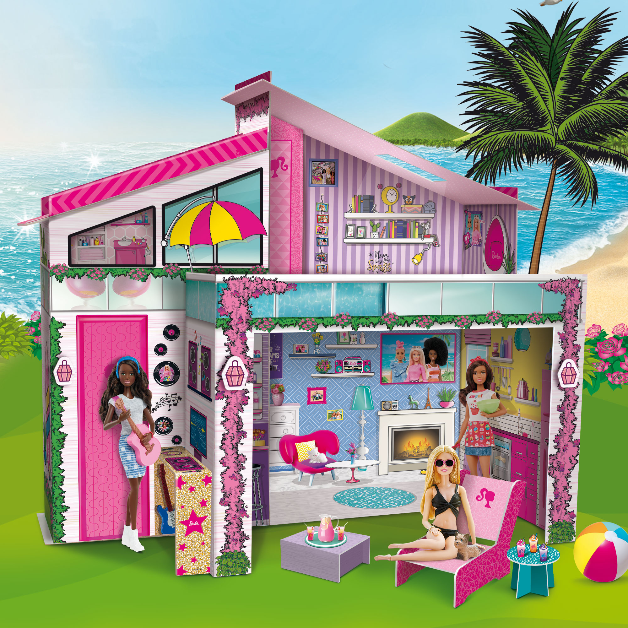 Barbie villa house sale