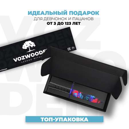 Деревянный Штык-нож VozWooden М9 Bayonet дарк Шивер Стандофф 2