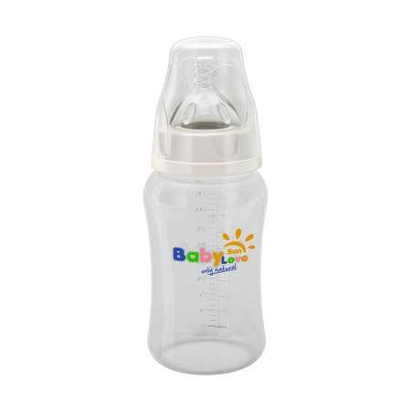 Бутылочка Baby Sun Care 300 мл с силиконовой соской быстрый поток