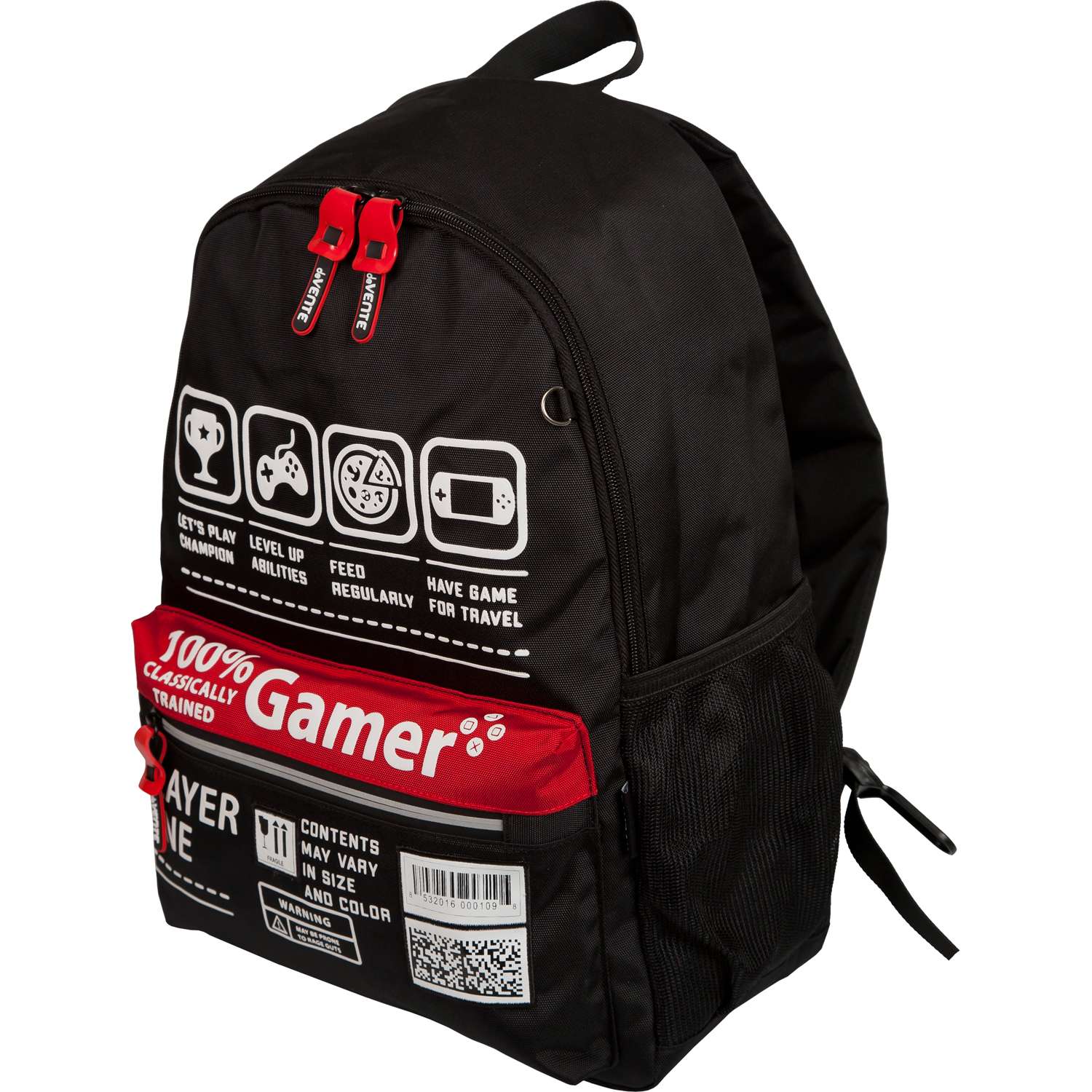 Рюкзак deVENTE 100% Gamer. подростковый - фото 1