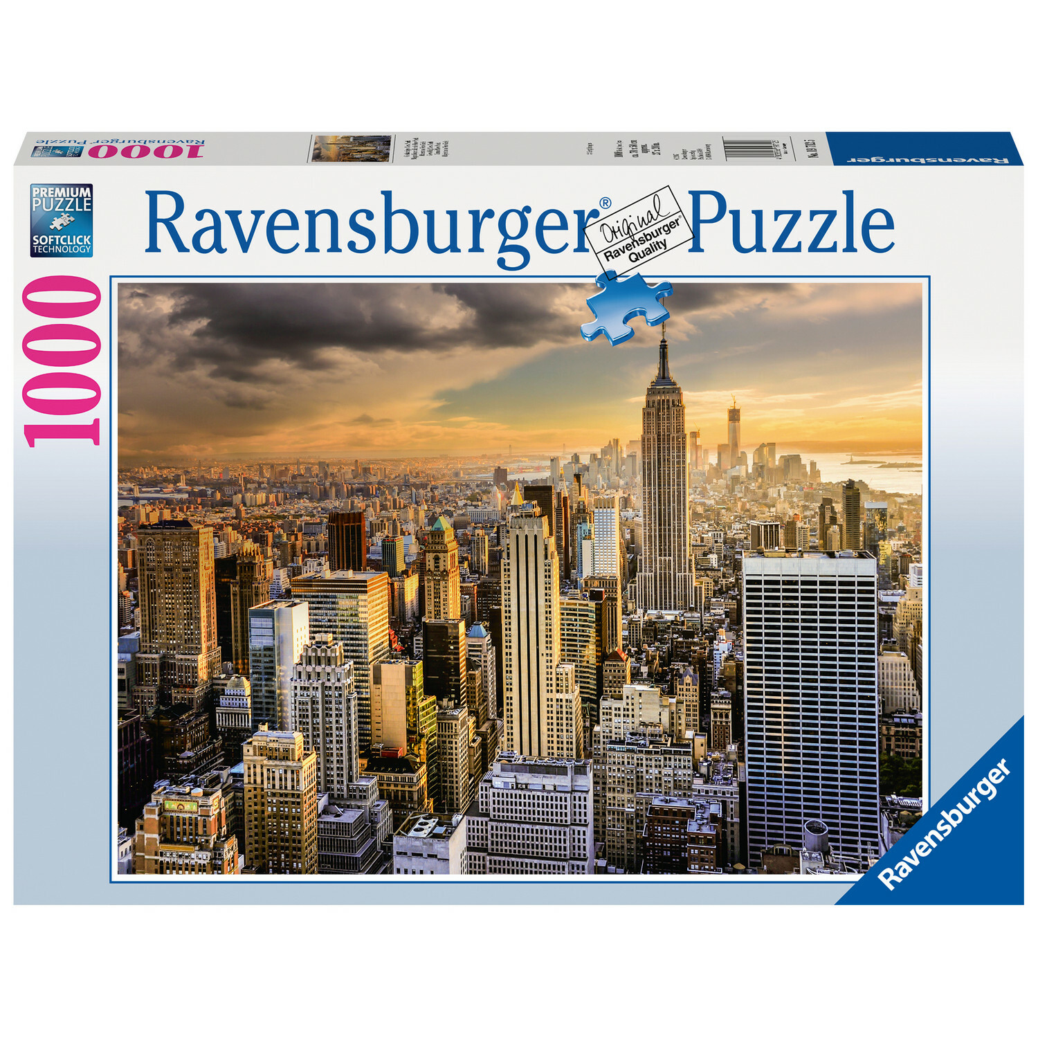 Пазл Ravensburger Большой Нью-Йорк 1000элементов 19712 - фото 1