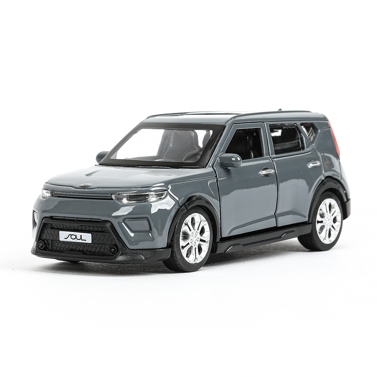 Автомобиль Технопарк KIA KIA Soul серый 391848 - фото 2