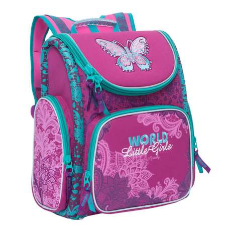 Рюкзак Grizzly для девочки бабочки