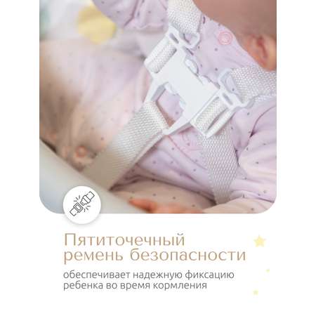 Детский стульчик InHome для кормления