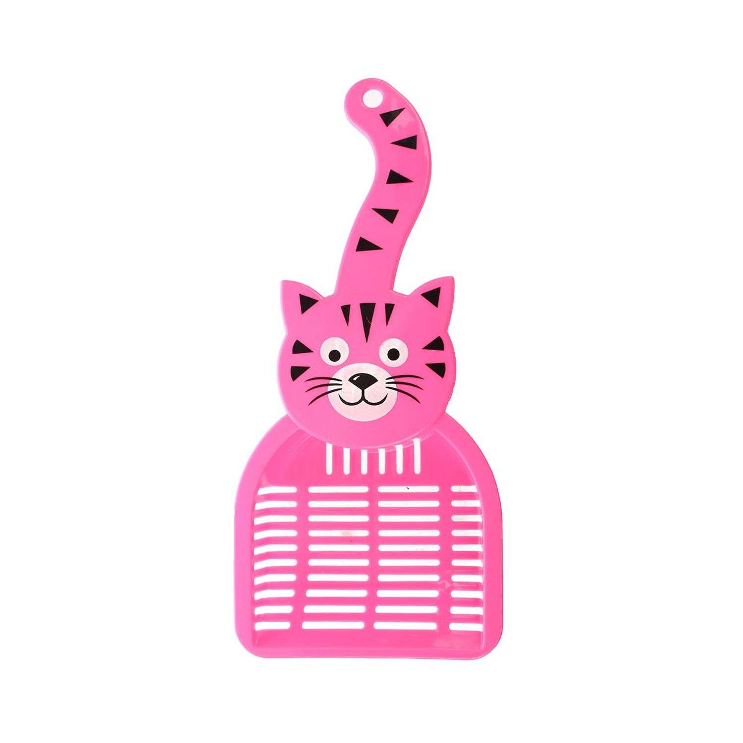 Совок для кошачьего туалета Ripoma розовый - фото 1