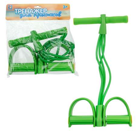 Игрушка 1TOY Тренажер для прыжков зеленый