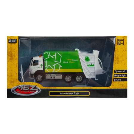 Машина MSZ 1:50 Volvo Garbage Truck Зеленая 68382