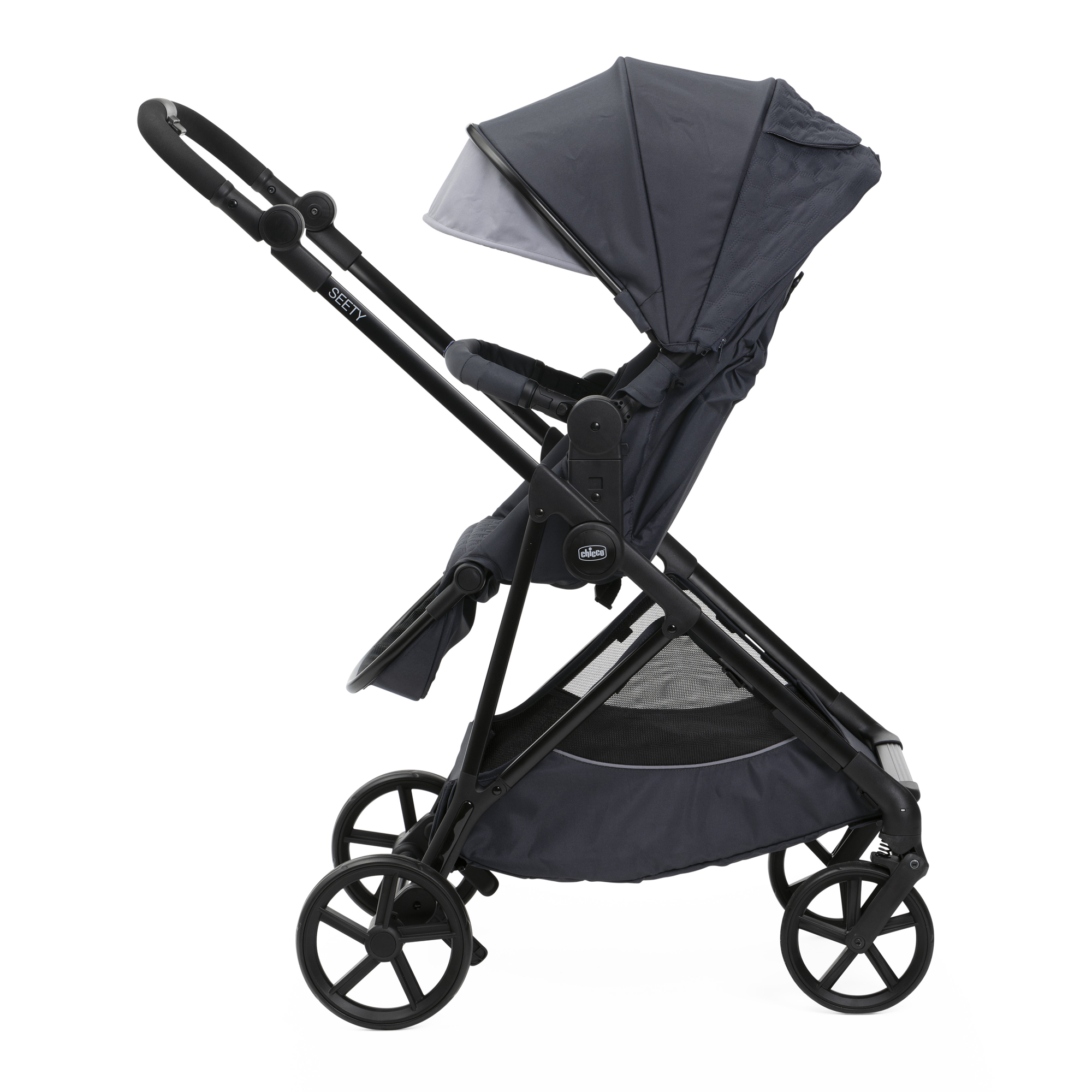 Коляска Chicco Seety Stroller boston grey - фото 6