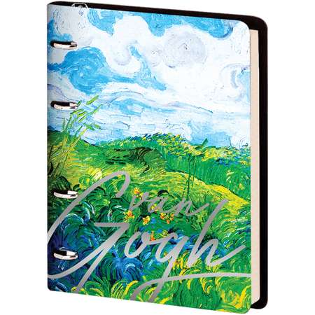 Тетрадь Greenwich Line на кольцах лайт Vision Van Gogh Fields А5 80л