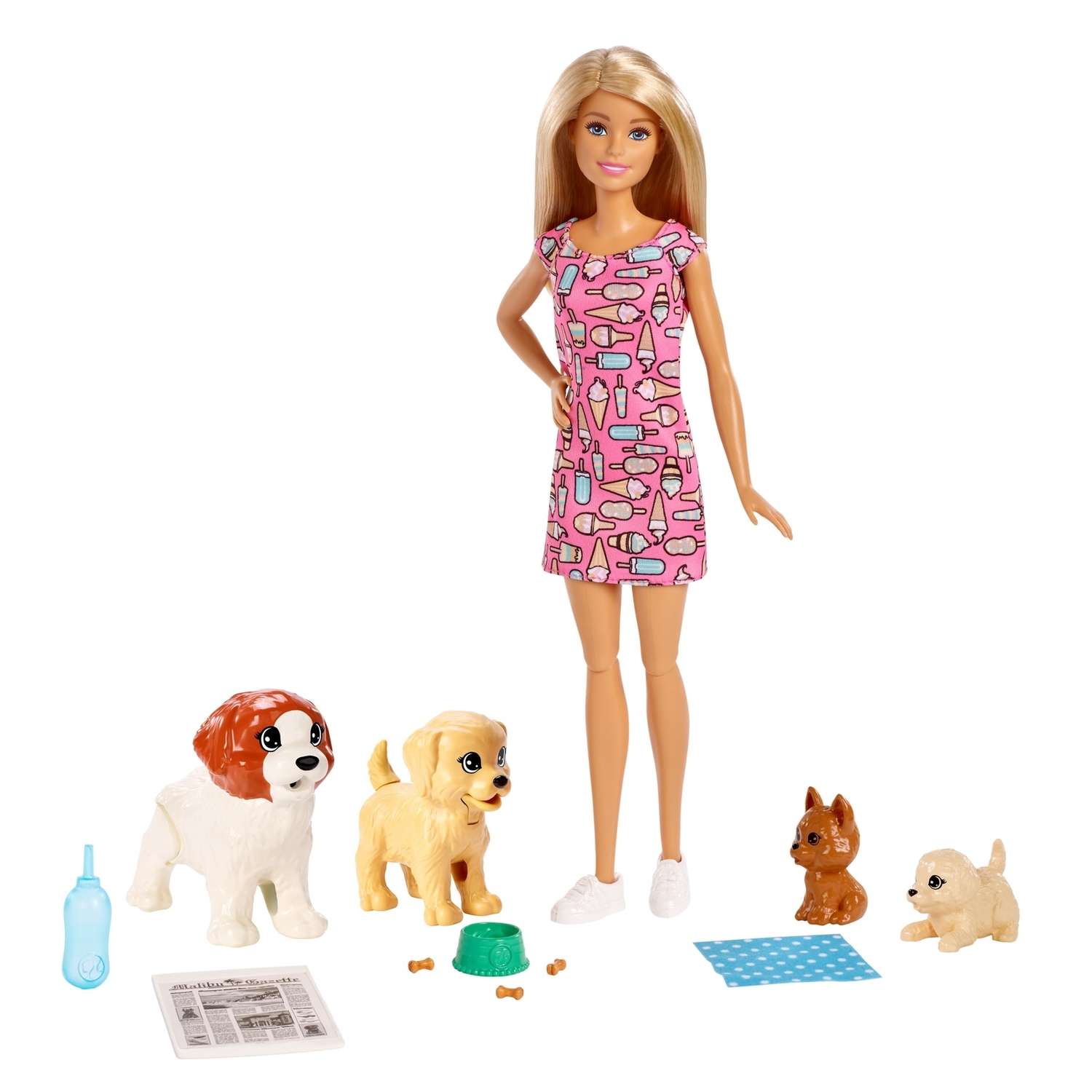 Кукла Barbie и щенки FXH08 FXH08 - фото 6