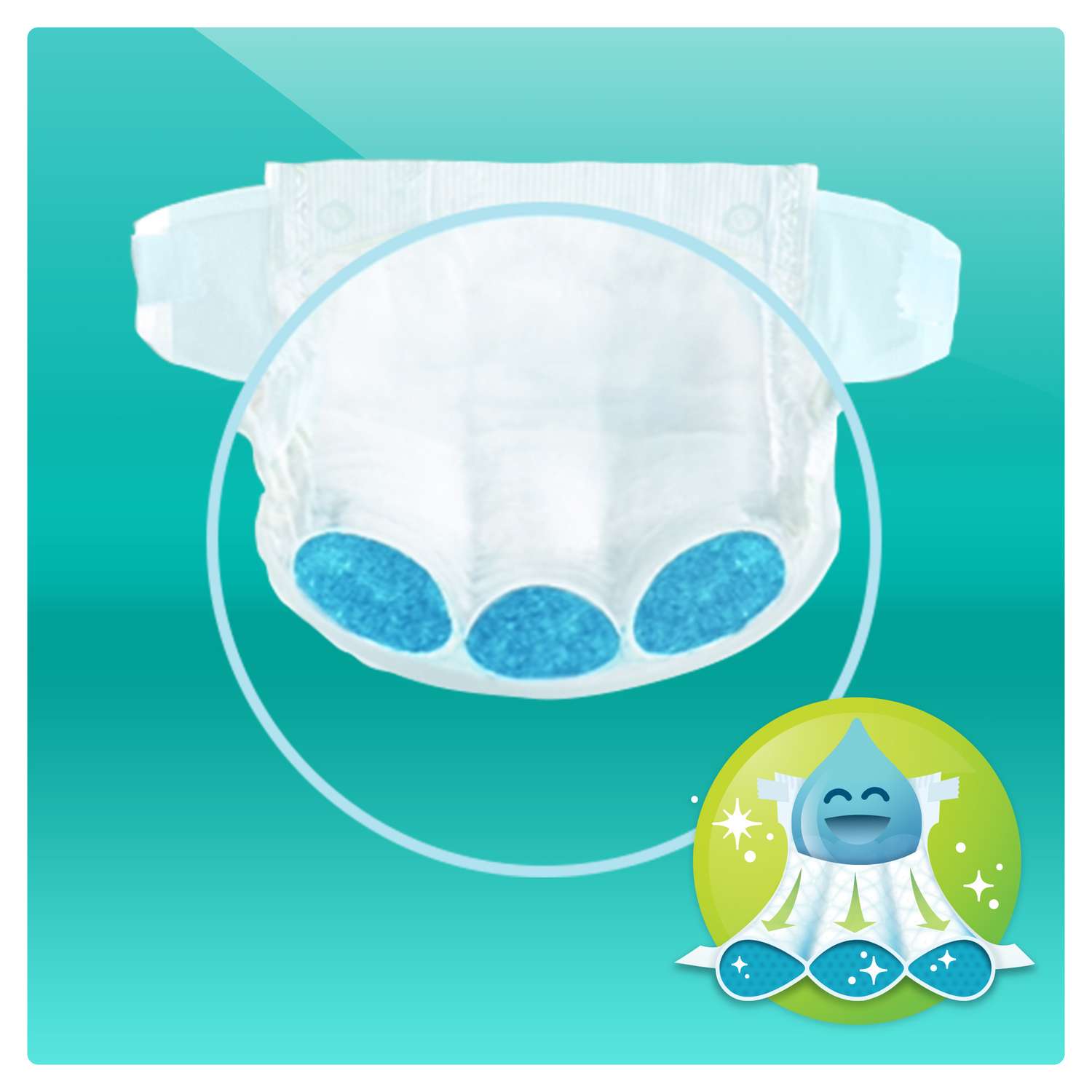 Подгузники Pampers Active Baby-Dry 5-9 кг, 3 размер, 22 шт. - фото 3
