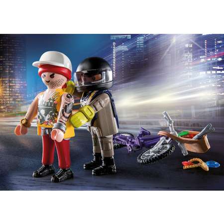 Конструктор Playmobil Стартовый пакет Спецназ и Вор