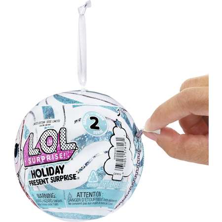 Игрушка в шаре L.O.L. Surprise Holiday Supreme 510635EUC